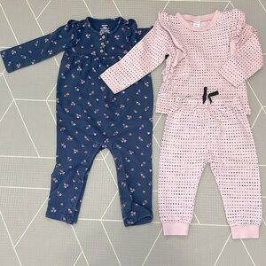 Set of 2 Baby Girl Outfits